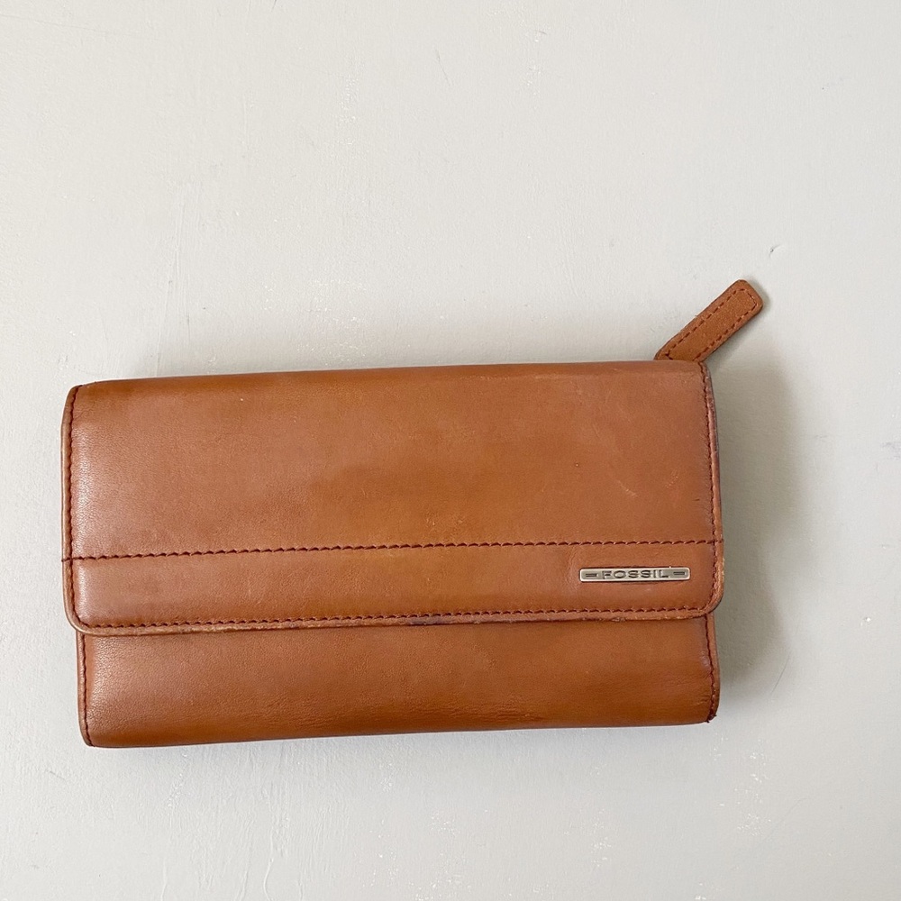 FOSSIL Brown Wallet Multi Slot